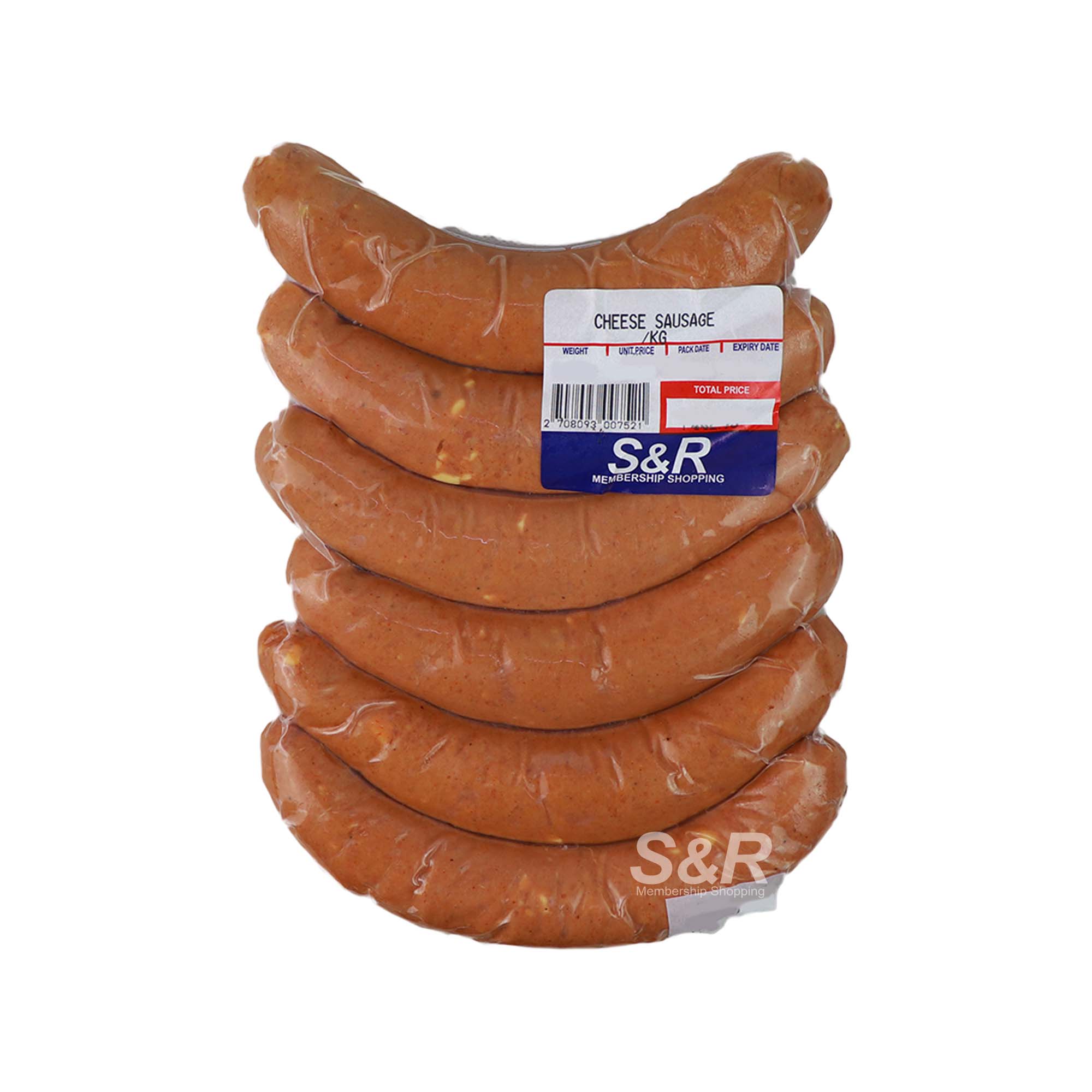 S&R Cheese Sausage approx. 1kg